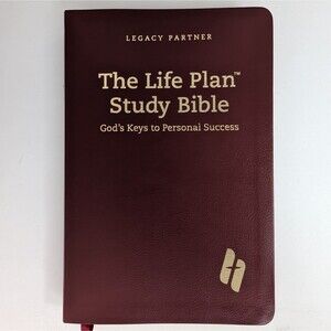 The Life Plan Study Bible Legacy Partner NKJV John Hagee Ministries 2004 EUC